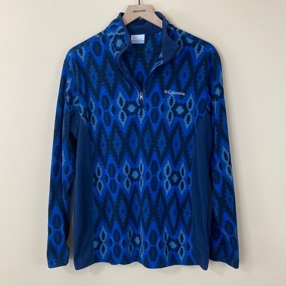 Patterned Fleece Pullover - Picture 1 of 4